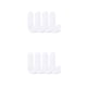 thumbnail image 3 of Ounissouiy Colgador de almacenamiento Gancho de plástico ABS Colgador de toallas autoadhesivo para baño de cocina, blanco, 4 piezas Blanco 2piezas, 3 of 6