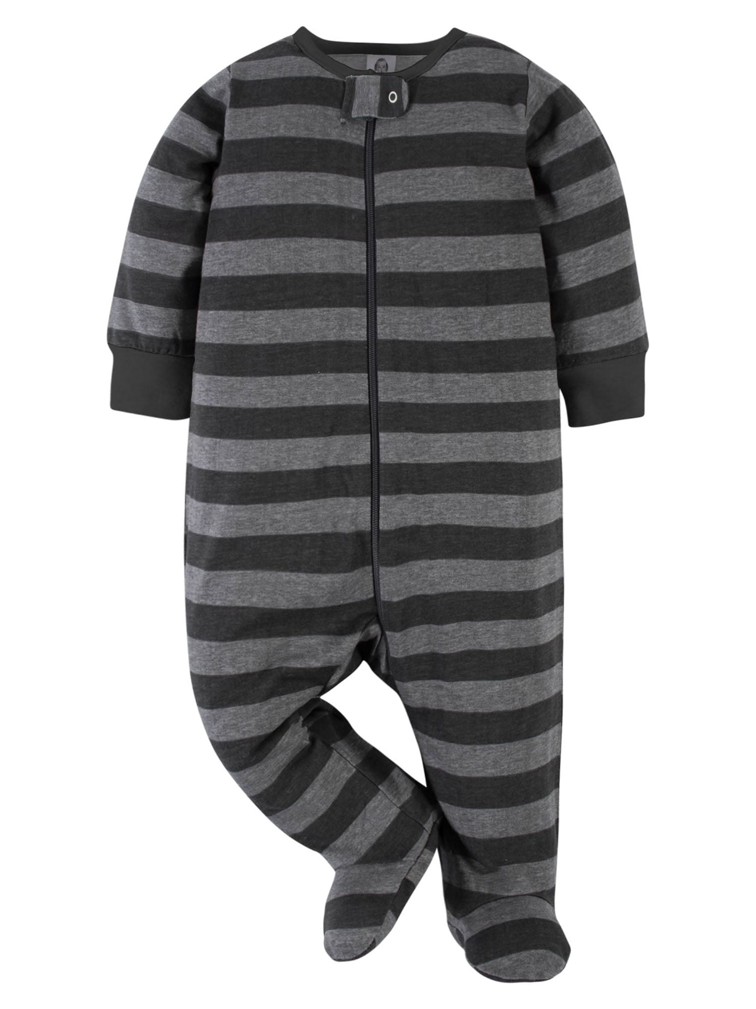 Gerber Baby Boy Sleep 'N Play Footed Pajamas, 2-Pack, Newborn-3/6 Months