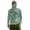 Sea Fish Art, variant on Chririnla Men's UPF 50+ Quick Dry Hoodie Shirt Long Sleeve UV Rash Guard, Breathable Lightweight for Swim, Fishing, Walking, Running, Blue Smoke Art Print 3XL