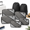Army Grey, variant on Black Travel Packing Cubes Set with Laundry Bags for Luggage Organization