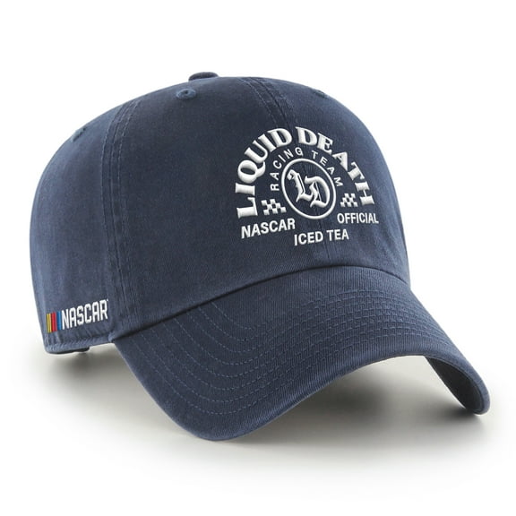 Men's '47  Navy NASCAR Liquid Death Triple Hit Clean Up Adjustable Hat