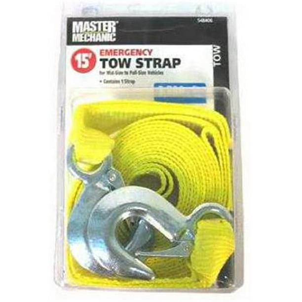 Trade of Amta 548406 1.75 in. x 15 ft. Emergency Tow Strap Walmart