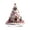 C, variant on SUSHANG Christmas Tree Cream House Standee, Exquisitely 2d Acrylic Colorful Tree Desktop Decor Features Sturdy One-Piece Base, Gifts for Festival Lovers, Home Festive Desk Shelf Decor