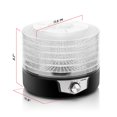 thumbnail image 7 of Chefman 5-Tray Adjustable Food Dehydrator, Black, 7 of 7