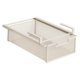 thumbnail image 4 of Organizador de cesta de almacenamiento de malla de alambre multifuncional con cajón colgante debajo del gabinete Blanco, 4 of 9