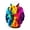 Multicolour, variant on IWRICH 3D Printed Plus Size Hoodies for Men Oversize Baggy Hooded Sweatshirts Long Sleeve Pullover Tops with Pocket Multicolour XS