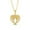 Gold#568, variant on Momihoom Solid Gold Angel Necklace for Women Real Gold Heart Pendnat Jewelry Christmas Gifts for Wife Daughter