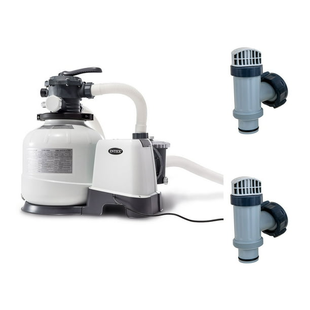 above ground pools with filter and pump