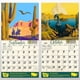 thumbnail image 5 of Anual Wall Colgando Calendario Parque Animal Patrón de Animal Ornamento Hogar Programa de 12 meses Accesorios para el Festival de Navidad Sweethay HA012080-00, 5 of 7