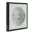 thumbnail image 2 of Stupell Industries Coastal Grey Sand Dollar Seashell Black Floating Frame Canvas Art, 18 x 18, by Erica Christopher, 2 of 7