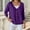 2-Purple, variant on Button Up Knitted Cardigan Relaxed Fit Sweater For Casual Wear Women Sweaters Jackets Hell Bunny plus Size Cardigan