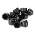 thumbnail image 1 of 10Pcs 15mm/0.59in Nut Screw  Protection Covers, M8 Protection  Plastic Hex Screws Nuts Head  Cover Accessory, Black, 1 of 8