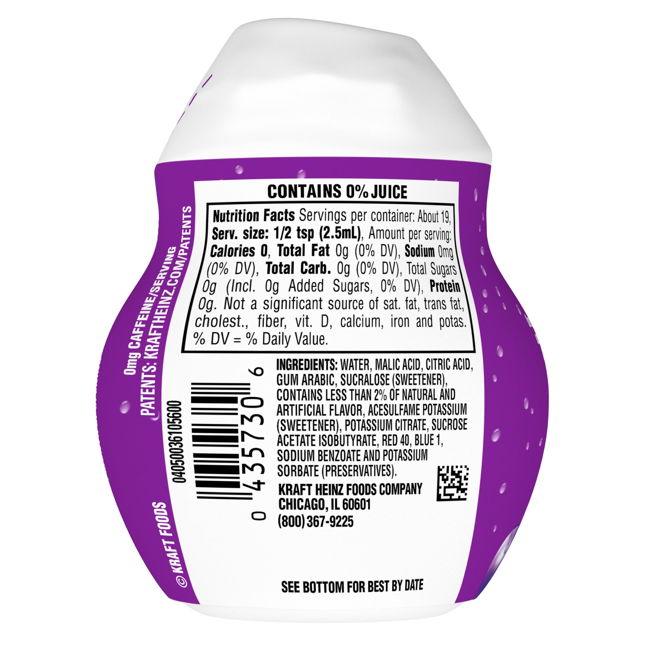 Kool-Aid Liquid Grape Artificially Flavored Soft Drink Mix, 1.62 fl oz Bottle