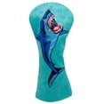 thumbnail image 2 of Funda de cabeza de palo de Golf de PU con n.  degree etiqueta, forro polar impermeable, funda con patrón de tiburón para Fairway Woods Driver, regalo para h 1 azul marino Macarena  Funda para palos de golf, 2 of 8