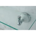 thumbnail image 4 of Kingston Brass BA1119C Victorian Glass Shelf, Polished Chrome, 4 of 10