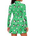 thumbnail image 2 of KEIAHUAN Funny Cute Birds Golf Dress for Women with Shorts Quick Dry, 2 of 7