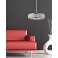 thumbnail image 2 of Z-Lite Cameo 3 Light Convertible Pendant in Brushed Nickel, 2 of 5