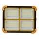 thumbnail image 3 of Luz de trabajo solar, Luz de trabajo solar Lámpara de trabajo solar LED IP66 Lámpara de trabajo recargable solar Durabilidad mejorada, 3 of 8
