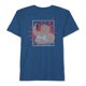 thumbnail image 1 of Jem Peter Graphic playera para hombre, azul, pequeña, 1 of 2
