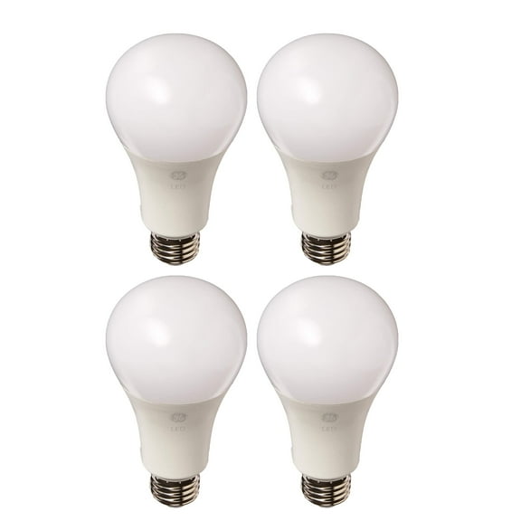 (pack of 4) GE Lighting 65729 LED Light Bulb A21, 100 watt equivalent, Soft White