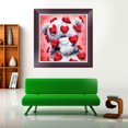 thumbnail image 3 of Cuadros Decorativos DIY5D corazón oso diamante bordado pintura Cruz artesanía puntada decoración del hogar Wdftyju embutido en tela, 3 of 8