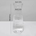 thumbnail image 6 of Dserhfy 3/5/10Pcs Plastic Vase Transparent Color Single Stem Vase Lightweight Smooth Reusable Vase Dining Table Decoration, 6 of 8
