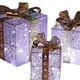 thumbnail image 5 of Caja de Regalo con Decoración Navideña, Juego de Piezas, Adornos Apilados, Caja de Regalo de Hierro, Suministros Navideños Luminosos, Diseño de Escena C, 5 of 7