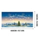 thumbnail image 3 of Fiudx Ofertas Flash Del Día Decore La Tela De Fondo Para El Día De Navidad, Decore La Puerta Del Garaje Con Tela Tipo Tapiz （4Mx1,8M）, 3 of 3