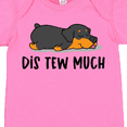 thumbnail image 4 of Inktastic Napping Dis Tew Much Rottweiler Boys or Girls Baby Bodysuit, 4 of 5