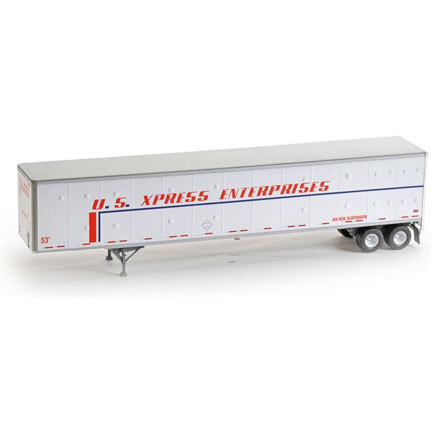 Athearn HO Scale 53ft Duraplate Truck/Intermodal Trailer US Xpress