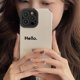 thumbnail image 3 of Fashion Hello Simple Leather Phone Case For iPhone 15 Pro Max 14 13 12 11 X XR XS 7 8 Plus Luxury Soft Silicone Shockproof Cove, 3 of 4