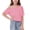 Blue B, variant on Zpanxa Girls Pink Off the Shoulder Short Sleeve T Shirt Asymmetric Neck Casual Top Toddler Pink 11 Years