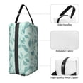 thumbnail image 3 of XMXT Large Capacity Makeup Bag, Fresh Blue Leaves Illustration Storage Bags Travel Toiletry Cosmetic Bag for Women Men, 3 of 9