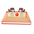 thumbnail image 2 of GROWTH TANK Cat Scratch Pad with Box Sleeping Bed Recycle Board Cat Scratcher Cardboard Cat Red, 2 of 9