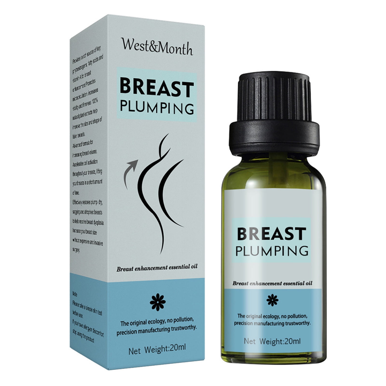 TAONMEISU Breast Enlargement Oil Herbal Bust Up Essential Oil 20ml