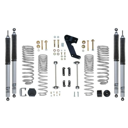 Rubicon Express RE7141PM Progressive Coil Lift Kit w/Shocks Fits Wrangler (JK) Fits select: 2015-2018 JEEP WRANGLER UNLIMITED, 2012-2014 JEEP WRANGLER