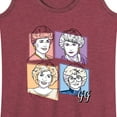 thumbnail image 3 of Golden Girls - Golden Girls Character Grid - Women's Racerback Tank Top, 3 of 5