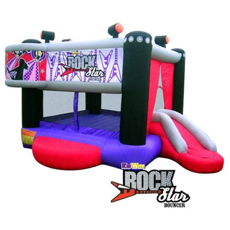 KidWise Rock Star Bouncer, Inflatable Bounce House