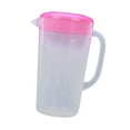 thumbnail image 4 of Tnarru Water Pitcher Fridge Pitcher Ice Tea Kettle Clear with Handle Summer Water Jug Tea Juice Jug for Juice Ice Tea Hot Cold Water 2000ml, 4 of 8