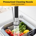 thumbnail image 3 of Stoneway Commercial Spring Pull Down Kitchen Sink Faucet with Sprayer and Pot Filler Oil Rubbed Bronze, Single Handle Spring Pre-Rinse High Arc Tall Modern, 3 of 11