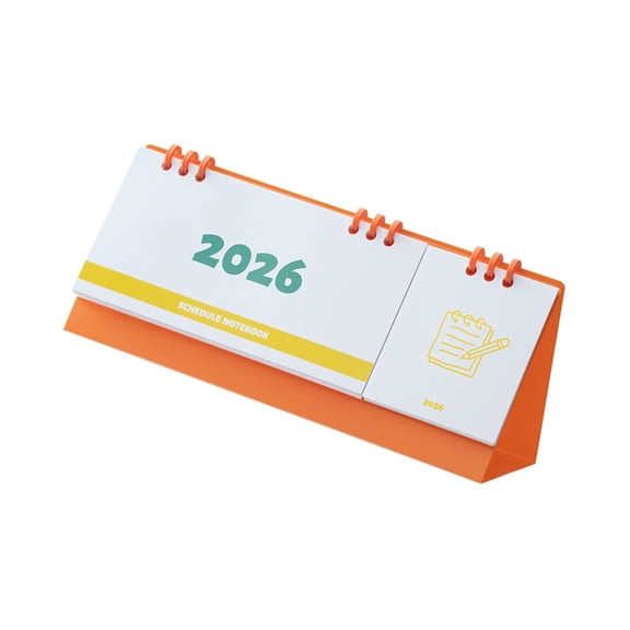 2026 Desk Calendar Portable Monthly Calendar Daily Planner for Home Office Shool