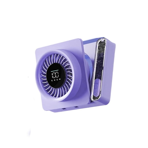 ZELVINN Mini Individual Desk Fan Low Design 2000Mah Rechargeable Cooling Fan Suitable for Bedroom Offices