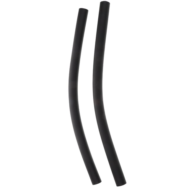 1 par de cubiertas universales para manillar de cochecito, esponja de repuesto para reposabrazos de cochecito, cubierta suave para manillar de cochecito de bebé negro. Dos fundas cilíndricas de esponja lisa (45 x 2.3 cm) de diseño reemplazable que se ajustan a la mayoría de barras de cochecito, se fijan firmemente y también se usan como reposabrazos; opción práctica para mejorar el agarre durante paseos.