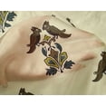 thumbnail image 4 of oneOone Silk Tabby Fabric Leaves|Bird & Floral Block Print Sewing Fabric BTY 42 Inch Wide, 4 of 4