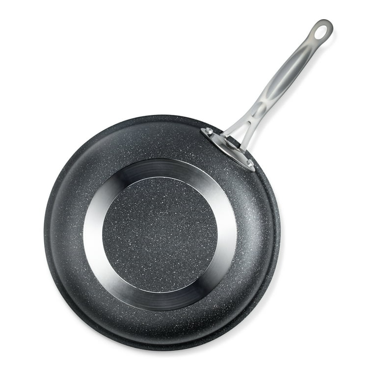 GRANITESTONE Orignal Super Non-stick and Scratchproof, No-warp, Oven-Safe  and Dishwasher Safe, Mineral-enforced Frying Pans With Stay-Cool Handles