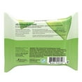 thumbnail image 6 of Aveeno Positively Radiant Oil-Free Makeup Removing Face Wipes, 6 of 8