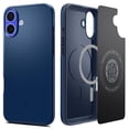 thumbnail image 1 of Funda Spigen Thin Fit MagFit para iPhone 16 Plus, color azul marino, 1 of 9