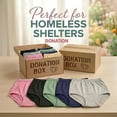thumbnail image 7 of BILLIONHATS Womens Panties in Bulk, Wholesale Ladies Brief Underwear, Homeless Shelters Charity Donations (24 Pack Assorted), 7 of 7