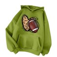 thumbnail image 5 of Sudadera Para Mujer, Sudaderas Con Capucha A La Moda, Suéter Informal de Manga Larga, Tops Con Cordón, Suéter Suelto Ligero, Tops Odeerbi  ODB172397, 5 of 5