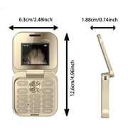 Mini Flip Phone For Elderly And Backup Easy Calling Device With Large Keypad FM And Speed Dial Compact Remote Control Mobile
